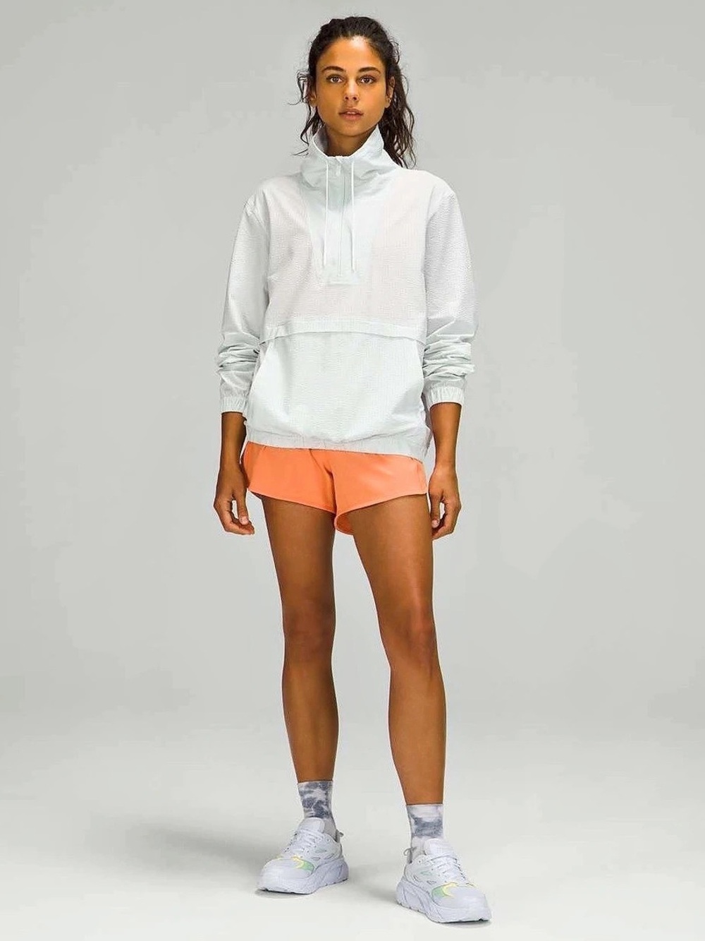 Lululemon Pack Light Pullover Packable Jacket Ocean Air Blue
